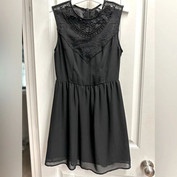 navy blue dress for baby girl BLANCORE Asymmetrical Color Block Dress